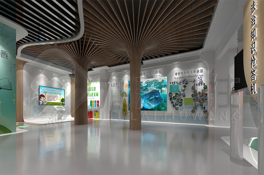 道德与法制教育馆，法治文化示范展厅规划方案公司，政法委法治文化主题展馆效果图设计