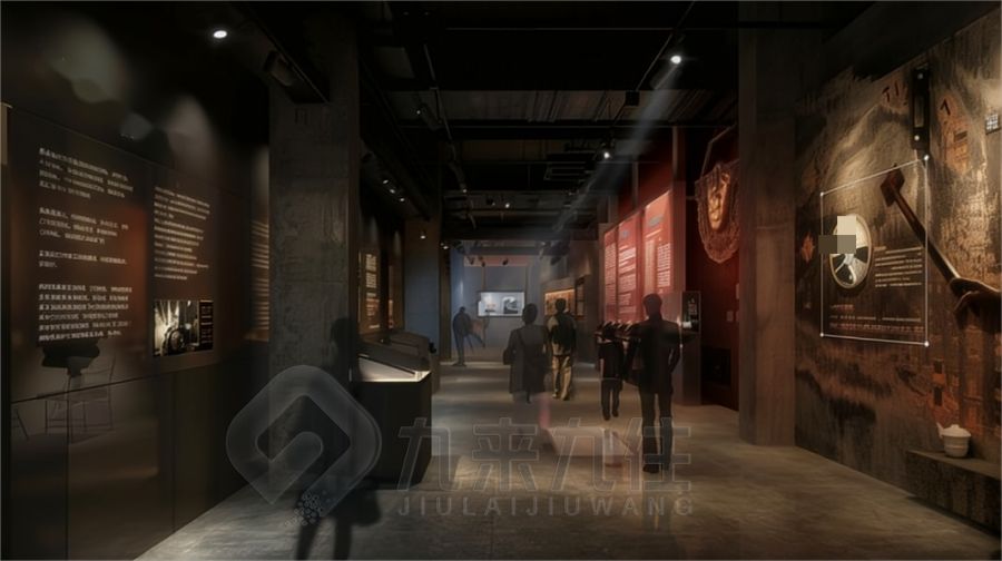 中学人防教育展馆设计,数字化人防互动展示,现代智慧人防展厅施工