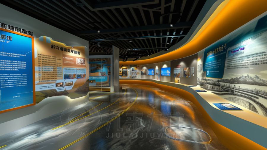 高科技安全宣教馆设计,环保科技展览馆建设,现代多媒体互动展馆施工