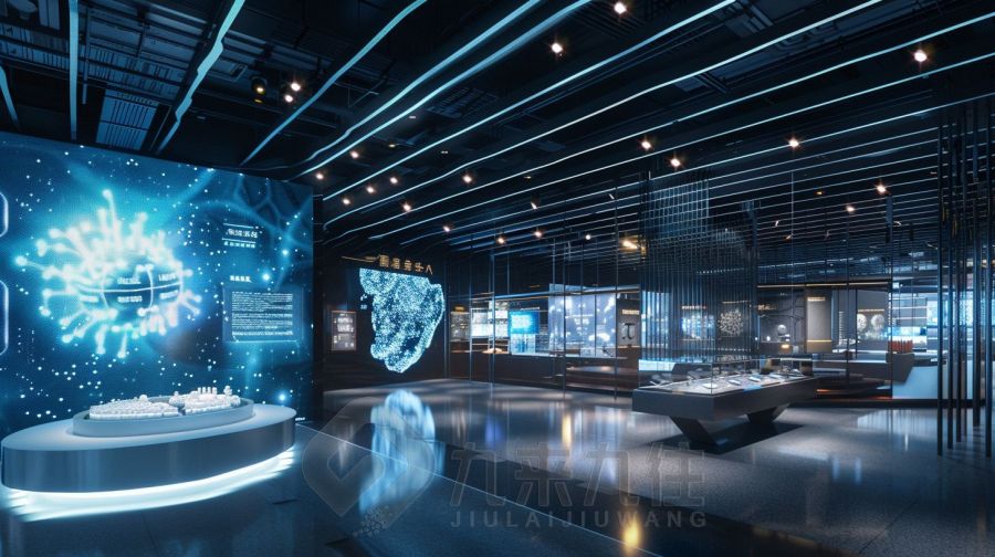 创新企业展厅设计,环保型展厅施工,智能化展厅设备供应