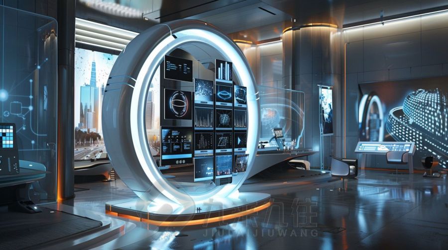 智慧国企文化展厅设计,数字化展览馆建设方案,九来九往多媒体展览馆设计公司