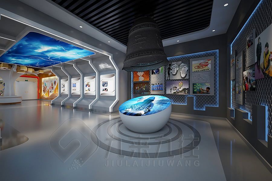 声光电民防宣教博物馆设备供应商, 高科技展厅设计, 现代展厅施工方案