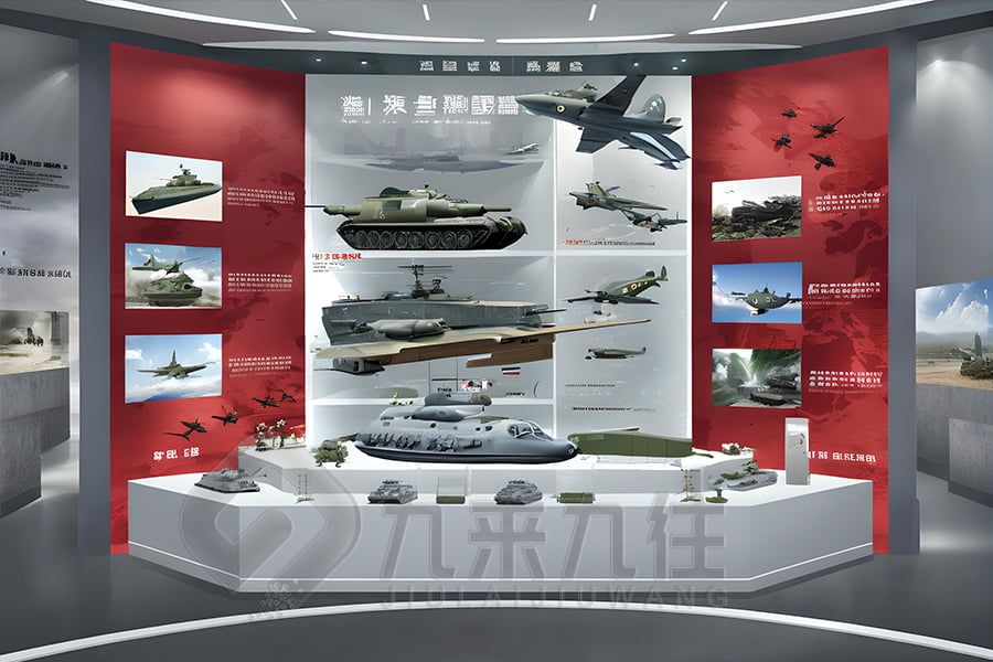高科技防空展馆设计,现代智慧防空展览馆建设,多媒体防空教育展览馆设计