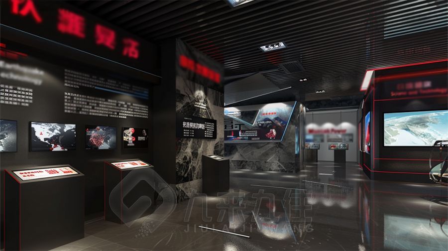高科技展厅施工,数字化展览馆设计,智能多媒体互动