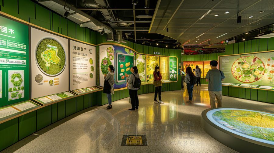 农业局博物馆设计,环保展览馆施工,智能化展厅策划