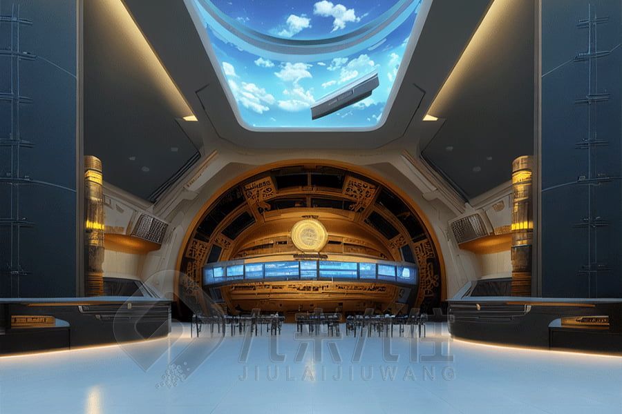 创新创意展览馆设计,高科技展厅施工技术,环保智能展览馆装修