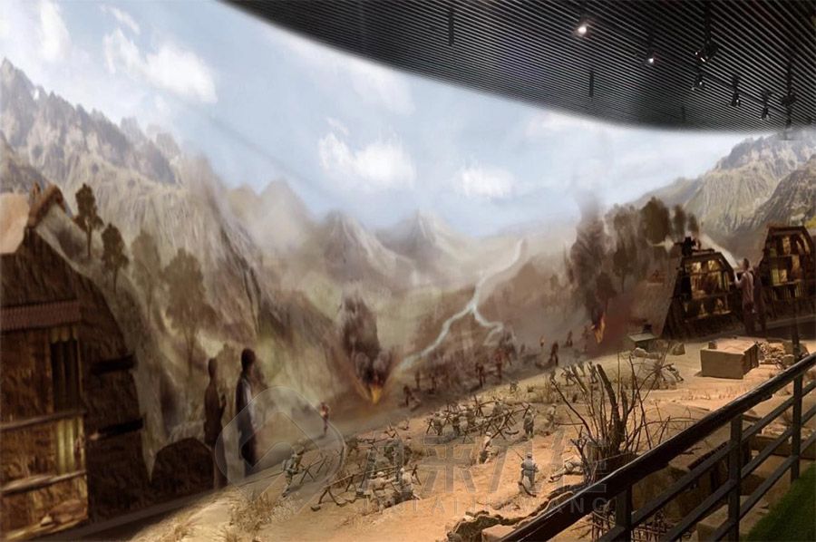 战役纪念馆设备厂家, 现代展览馆设计, 高科技展览馆施工