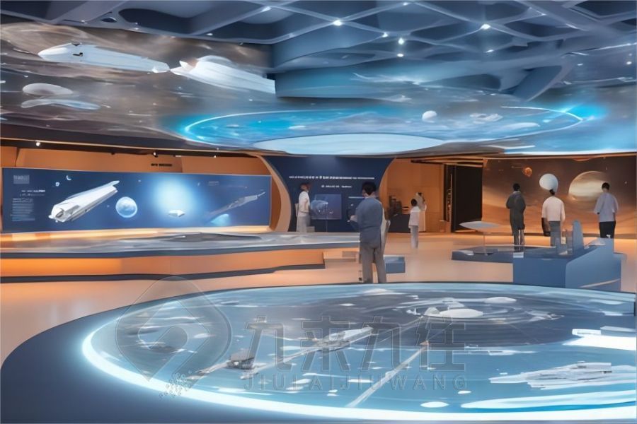 高科技生物多样性展馆设计,创意环保展厅施工方案,数字化生态展览馆设计公司