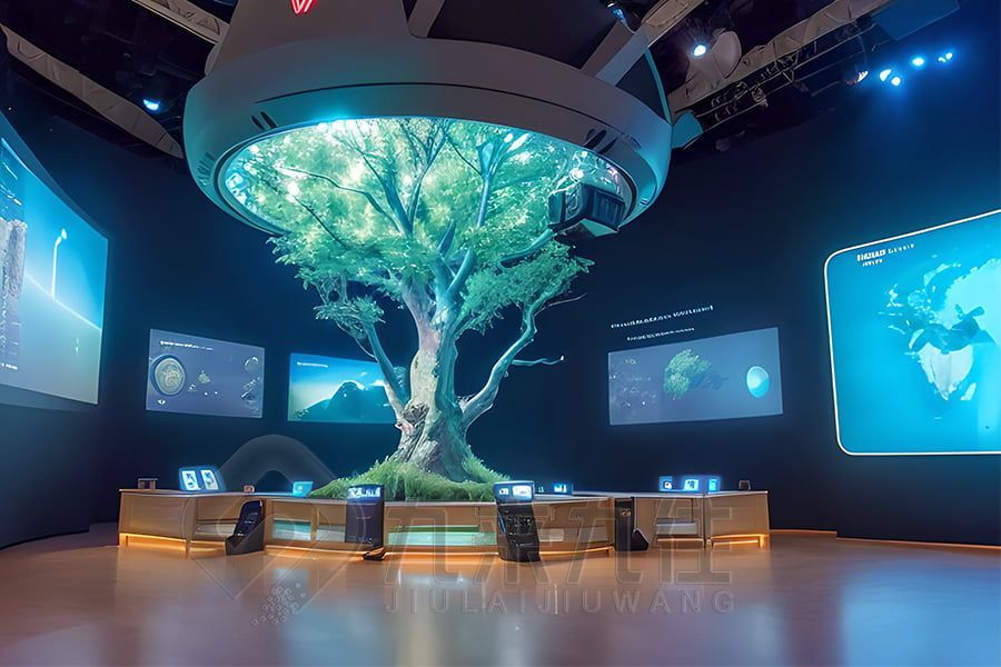 VR思想教育基地设计,数字化教育展馆施工,智能教育展厅建设方案