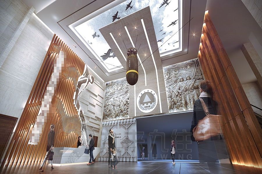 沉浸式国防宣教展馆设计, 高科技国防教育互动体验, 现代化国防展览馆建设方案