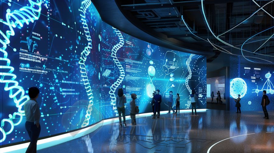 生命健康科普教育基地设计,环保创新展览馆建设,高科技数字化展厅装修