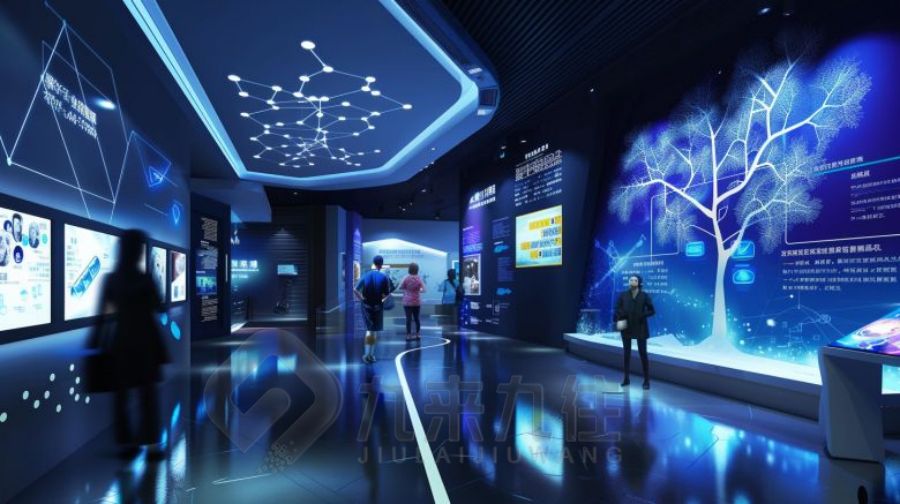数字化医技科普馆设计,高科技医疗技术展览馆建设,医疗技术展厅施工公司