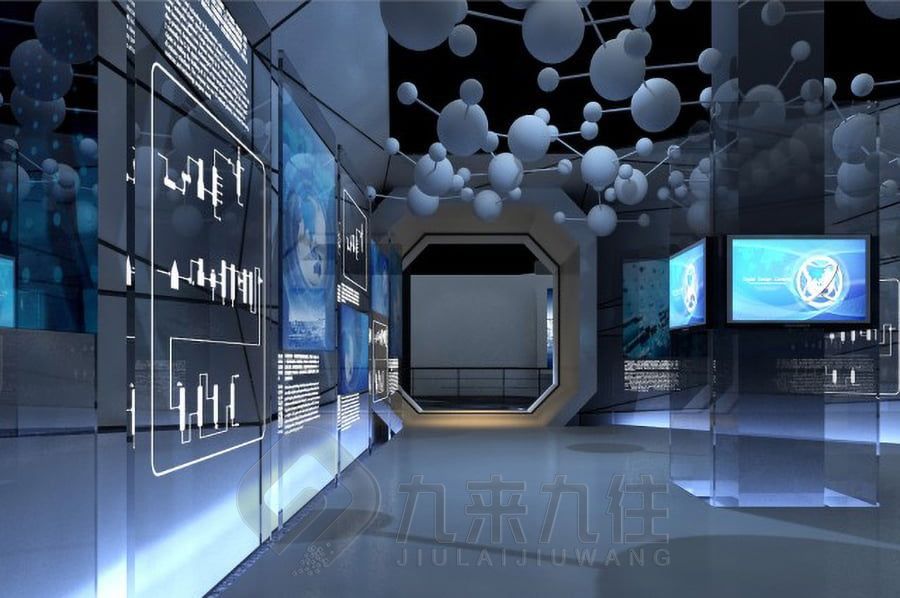 高科技国企文化馆设计,数字化企业展厅施工,智慧型展馆建设方案