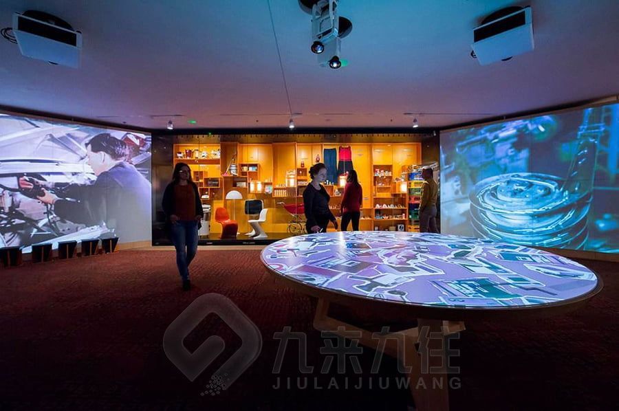 智慧集团文化博物馆设计,高科技展厅建设方案,智能化展览馆装修设计公司