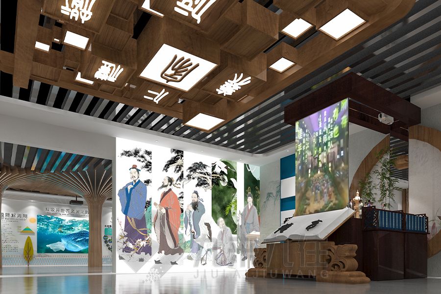 AI智能研学馆设计,环保展厅施工方案,数字化展览馆装修设计公司