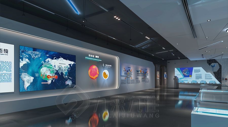 声光电武器展厅设计,现代展览馆施工技术,智能化多媒体展览设备