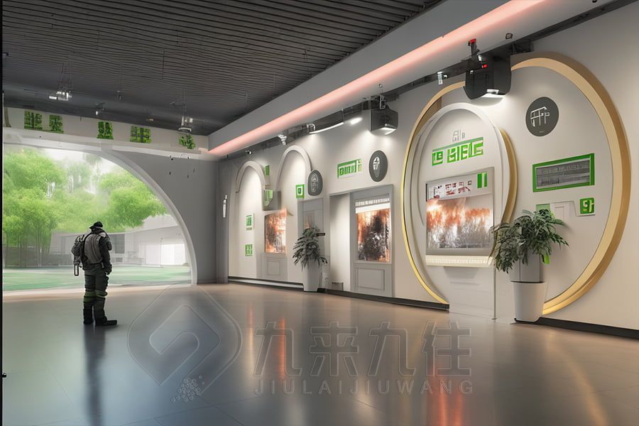 军区军史博物馆设计, 军事展览馆施工方案, 九来九往高科技展厅设计公司