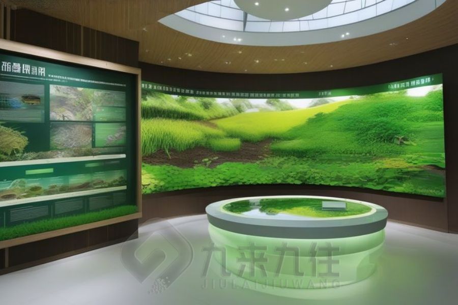 高科技农业展览馆设计,互动农业展馆建设方案,多媒体农业展览馆设计公司