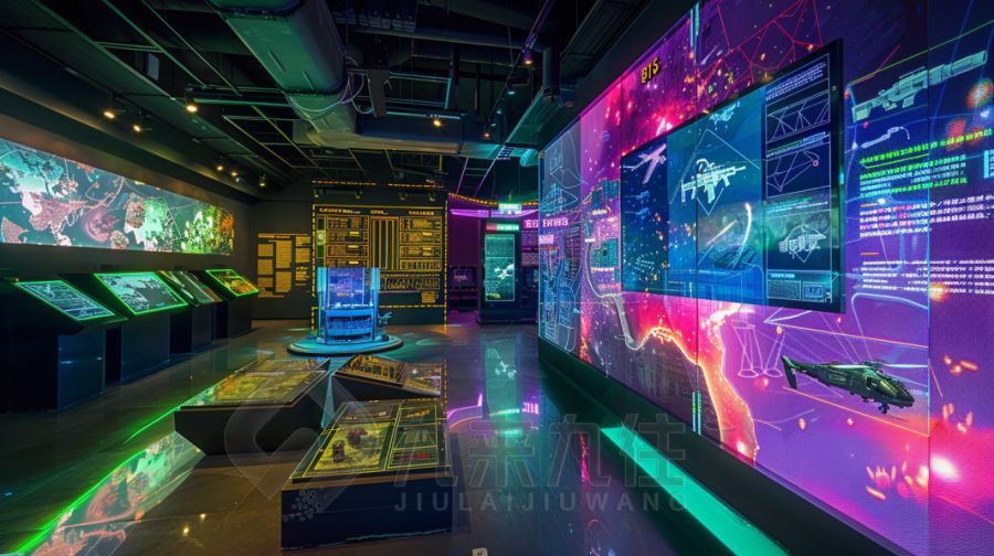 沉浸式国防宣教展厅设计,数字化国防教育展馆建设,智能国防展览馆策划公司