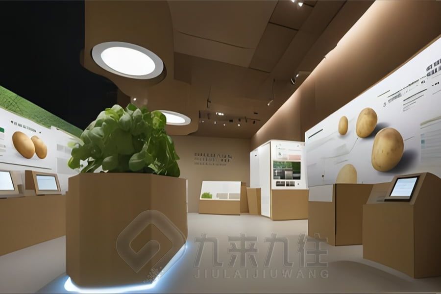 互动种植业馆设计,环保展览馆施工方案,数字化农业展览馆装修公司