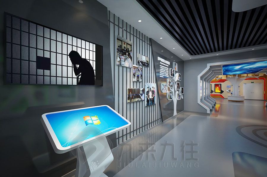 高科技国防教育展厅设计,互动军事展馆施工方案,多媒体军事教育展览馆设计公司
