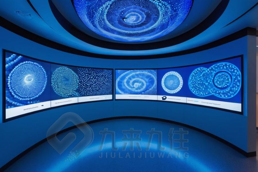 数字化外科科普展厅设计,智慧医疗展览馆建设方案,多媒体医疗科技展览馆设计公司