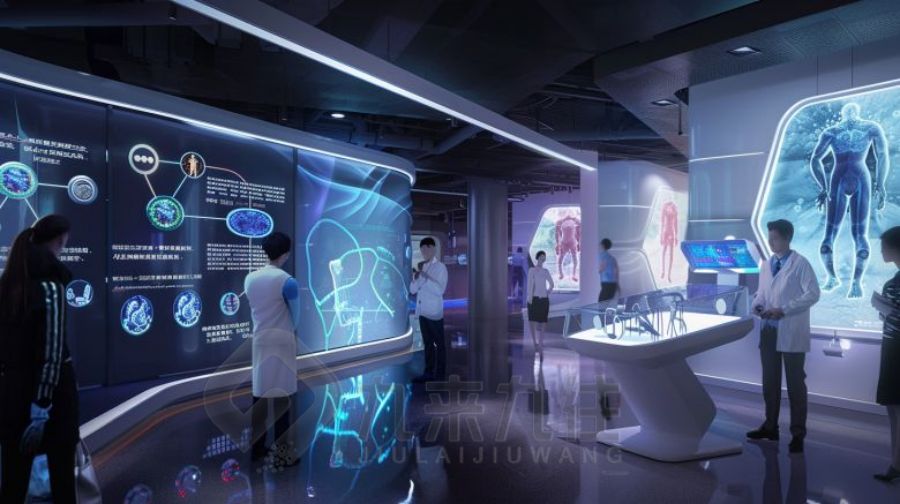 互动康复护理科普教育基地设计,康复护理展馆施工方案,多媒体康复护理教育展览馆设计公司