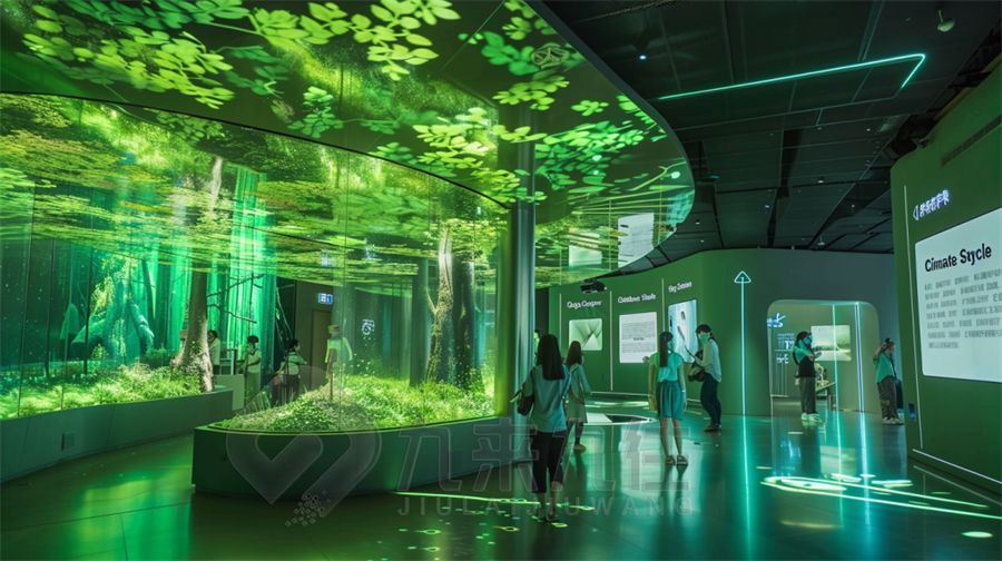VR非遗文化展示馆设计, 数字化展览馆施工, 九来九往文化科技