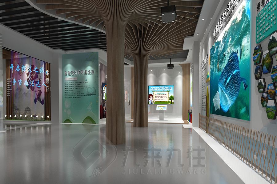 检察院廉洁展馆平面图,数字化廉洁教育展馆设计,智慧型检察院展馆建设