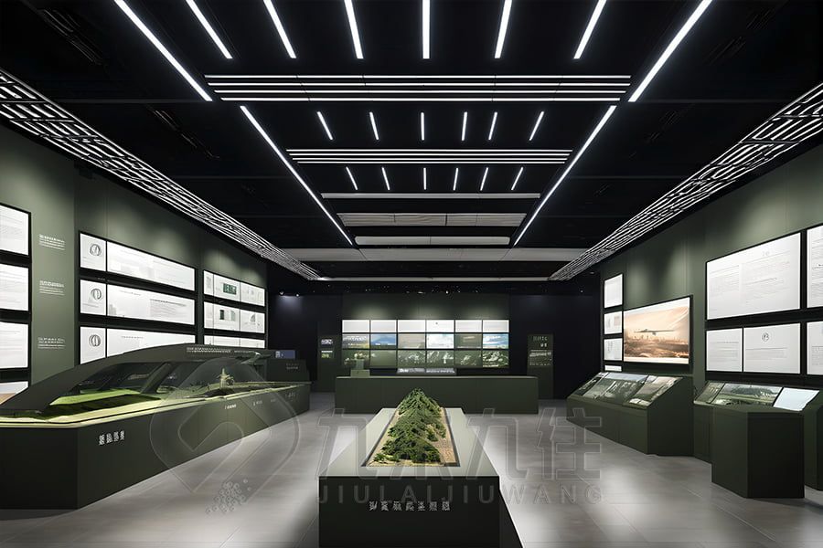 互动人防展馆设计,环保展厅施工,数字化展览馆建设