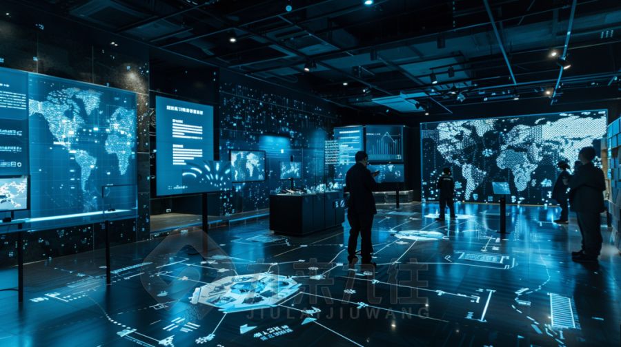 现代国防文化展馆设计,数字化展览空间建设,智能化展示系统集成