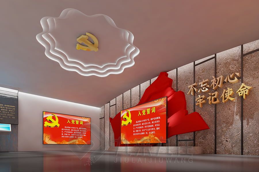 沉浸式展示馆设计,新中国史互动设备,环保展厅施工