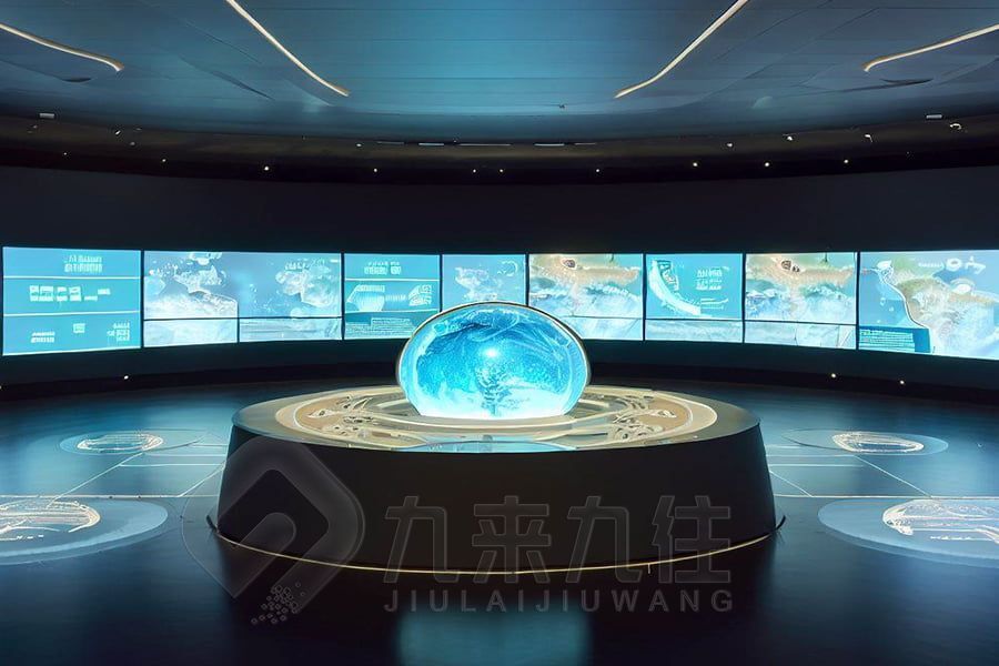 数字化企业展馆设计,互动型企业展馆施工,智能企业展厅建设方案
