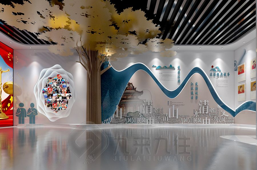 VR廉洁展馆设计,环保VR普法教育展厅建设,智慧廉洁展馆装修