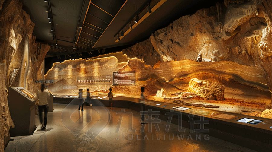 西北地质展馆设计方案，多媒体互动西北地质展馆建设施工