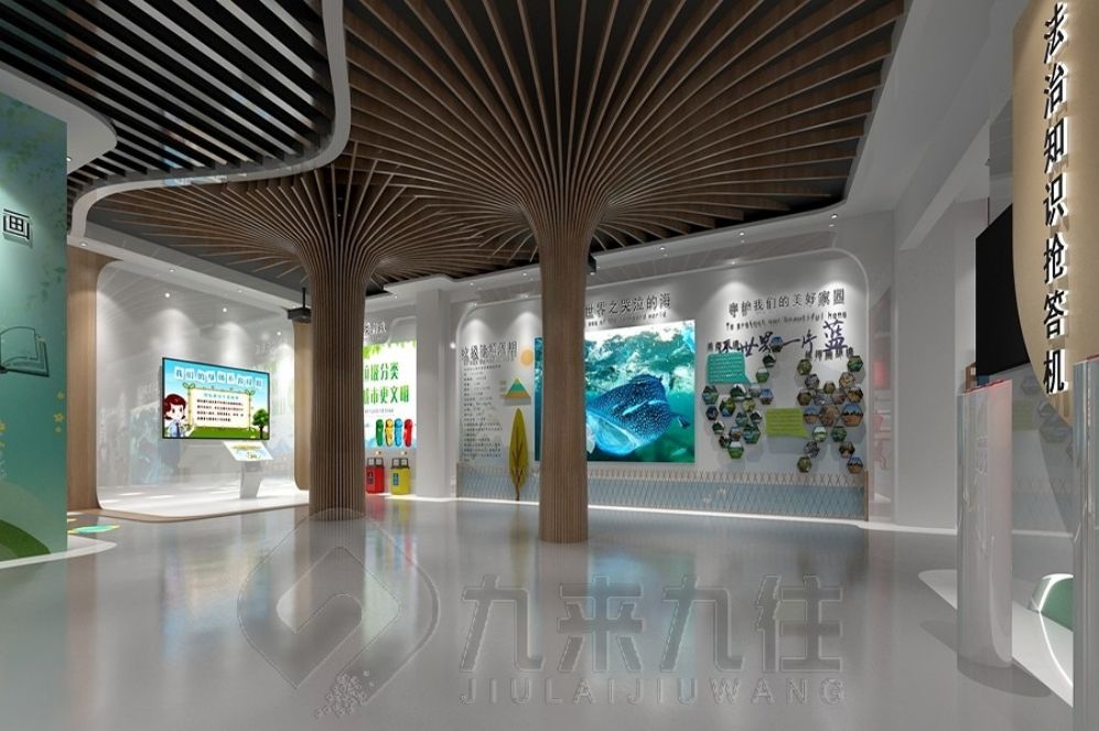 警示教育展厅设计, 创意展厅方案, 红色文化互动