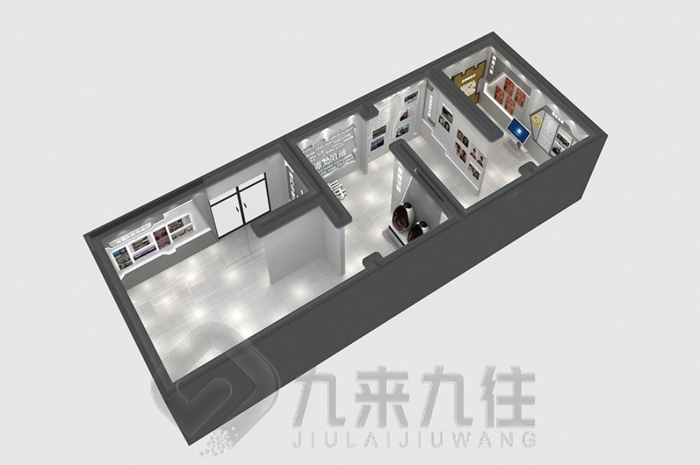 警示教育基地设计, 互动多媒体设备, 智慧展厅解决方案