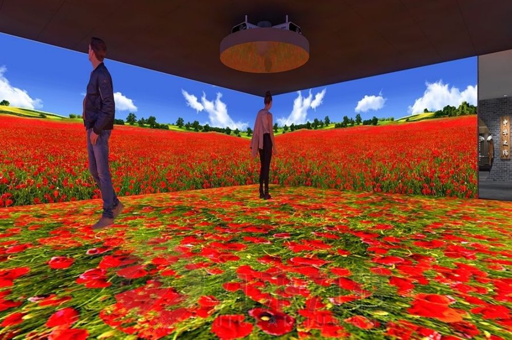 禁毒教育基地设计, 互动多媒体展示, 现代化教育空间