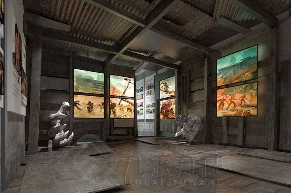 国防动员教育基地, 互动多媒体展厅, 展厅设计方案