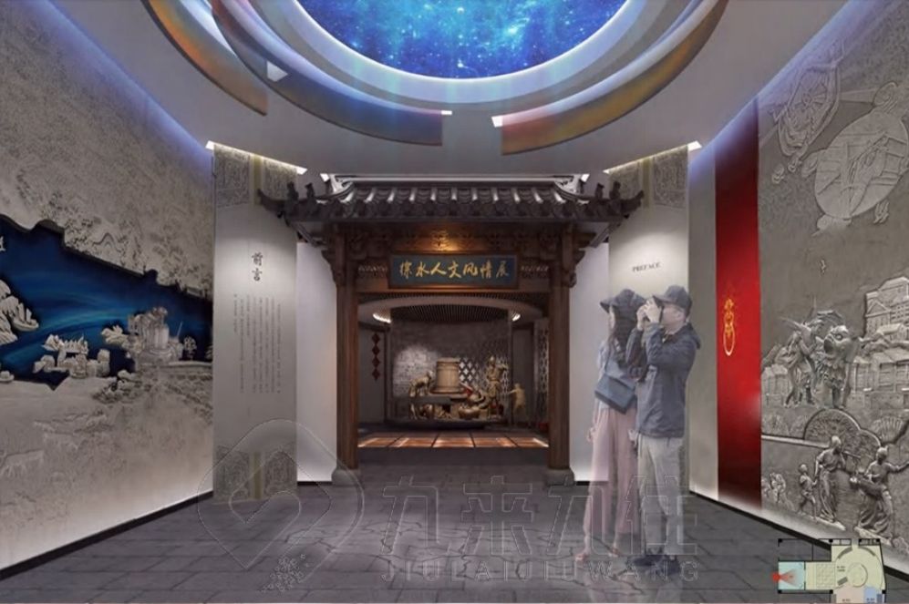 中医药展厅设计, 多媒体互动展示, 现代化展厅解决