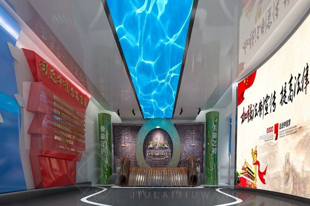 国防动员教育基地, 创意展厅设计, 多媒体互动设备, 科技强军展示, 现代化国防教育, 智慧展厅解决方案