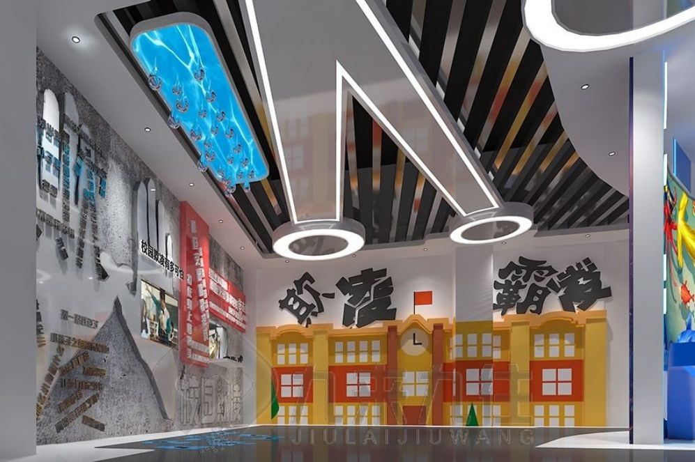 "未成年人法治教育基地设计,互动多媒体展厅,专业施工效果