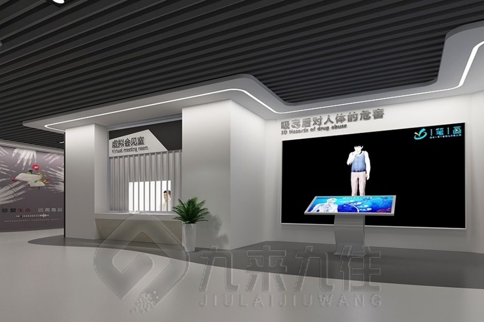 中医药展厅设计, 互动多媒体设备, 现代化展示