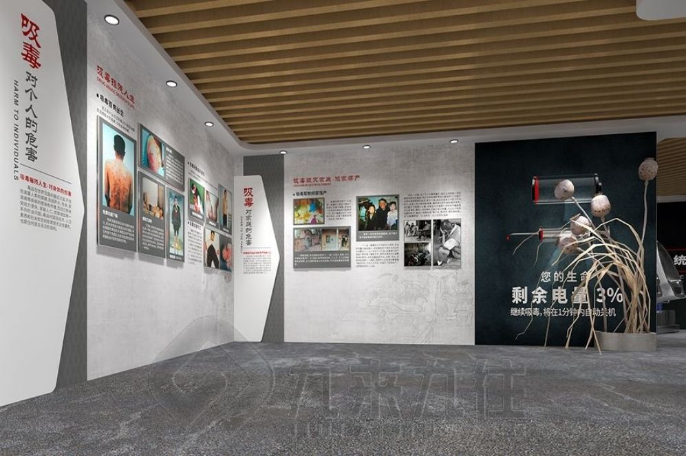 安全教育展厅设计, 互动多媒体设备, 现代化展览