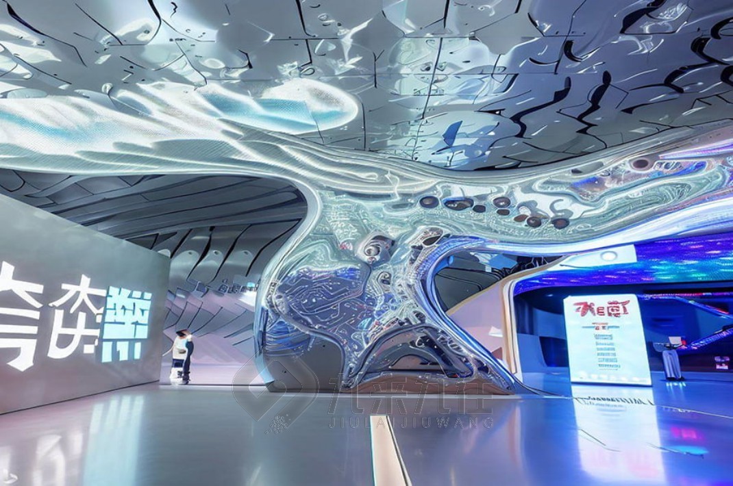 东营展示设计空间，展示设计空间布局设计，展厅设计效果图