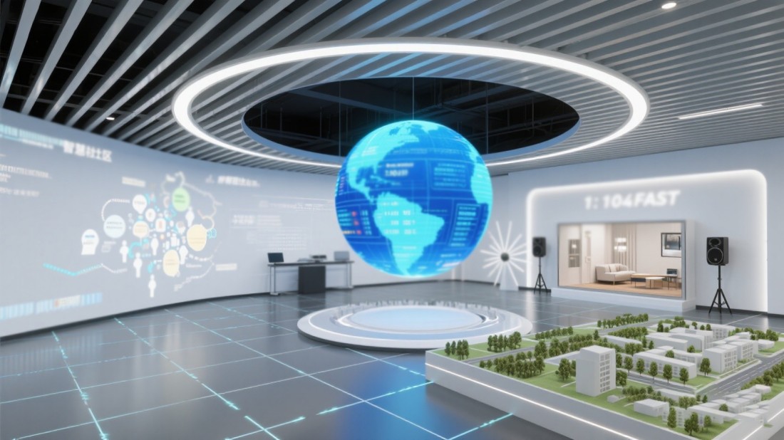 公司展厅设计公司，企业展厅