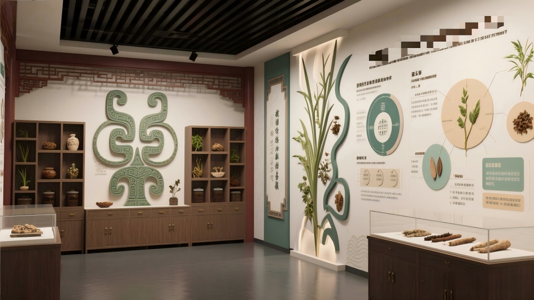 中医药文化体验馆，中医展厅