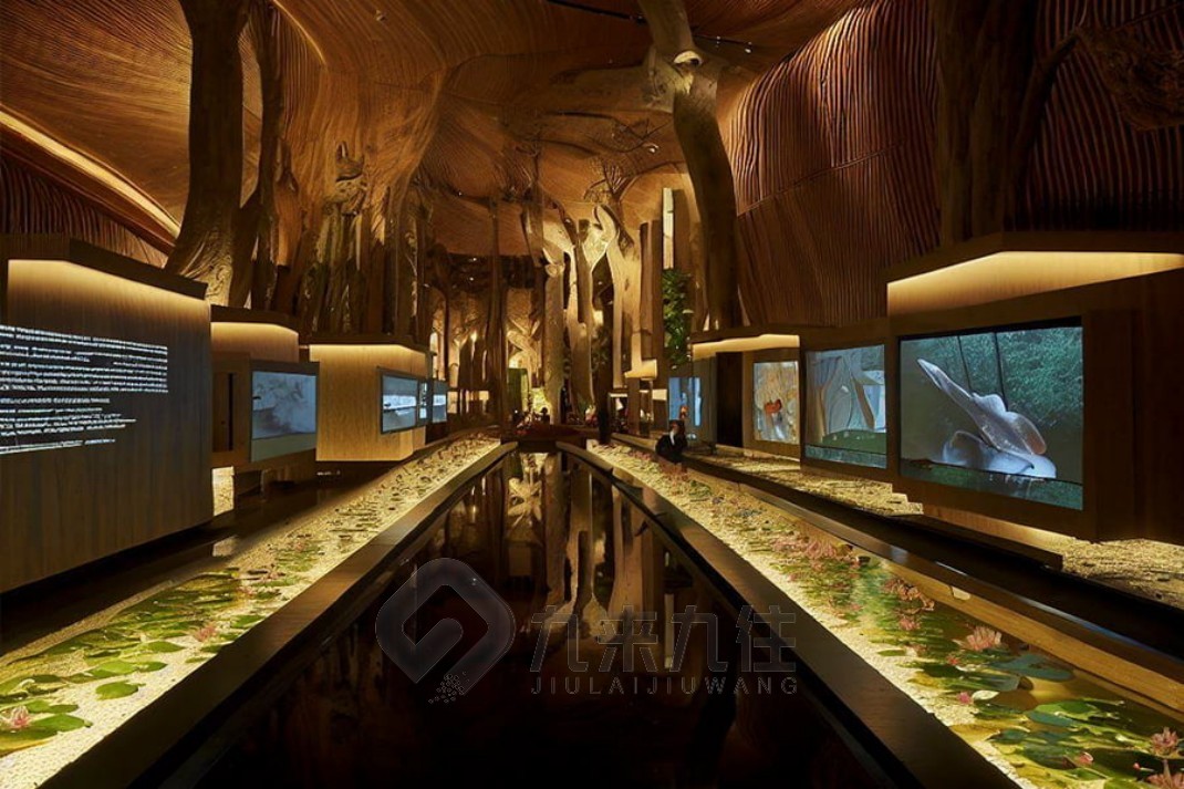 自然展厅，垃圾分类展厅