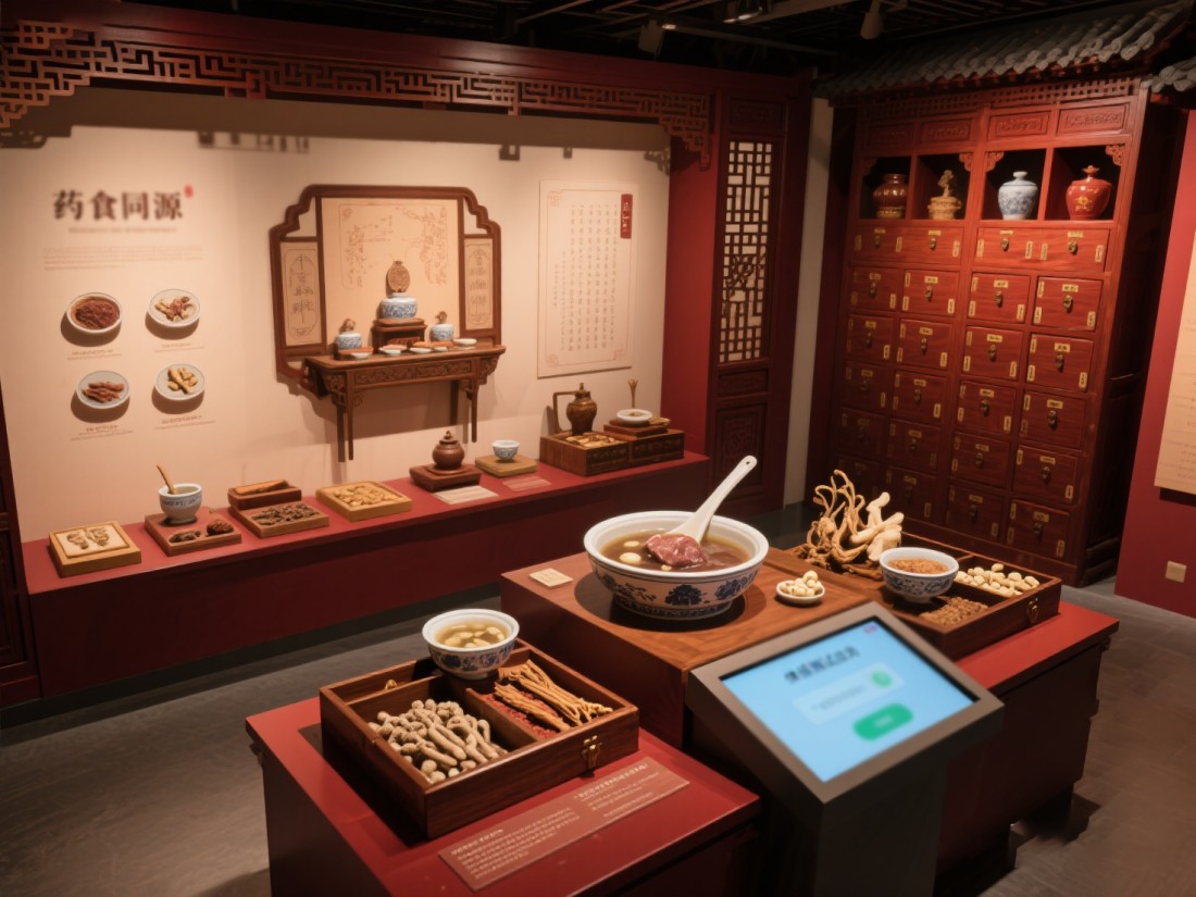 中医药展厅，中医展厅