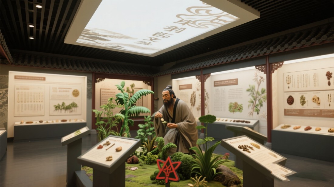 中医药展示馆，中医药博物馆